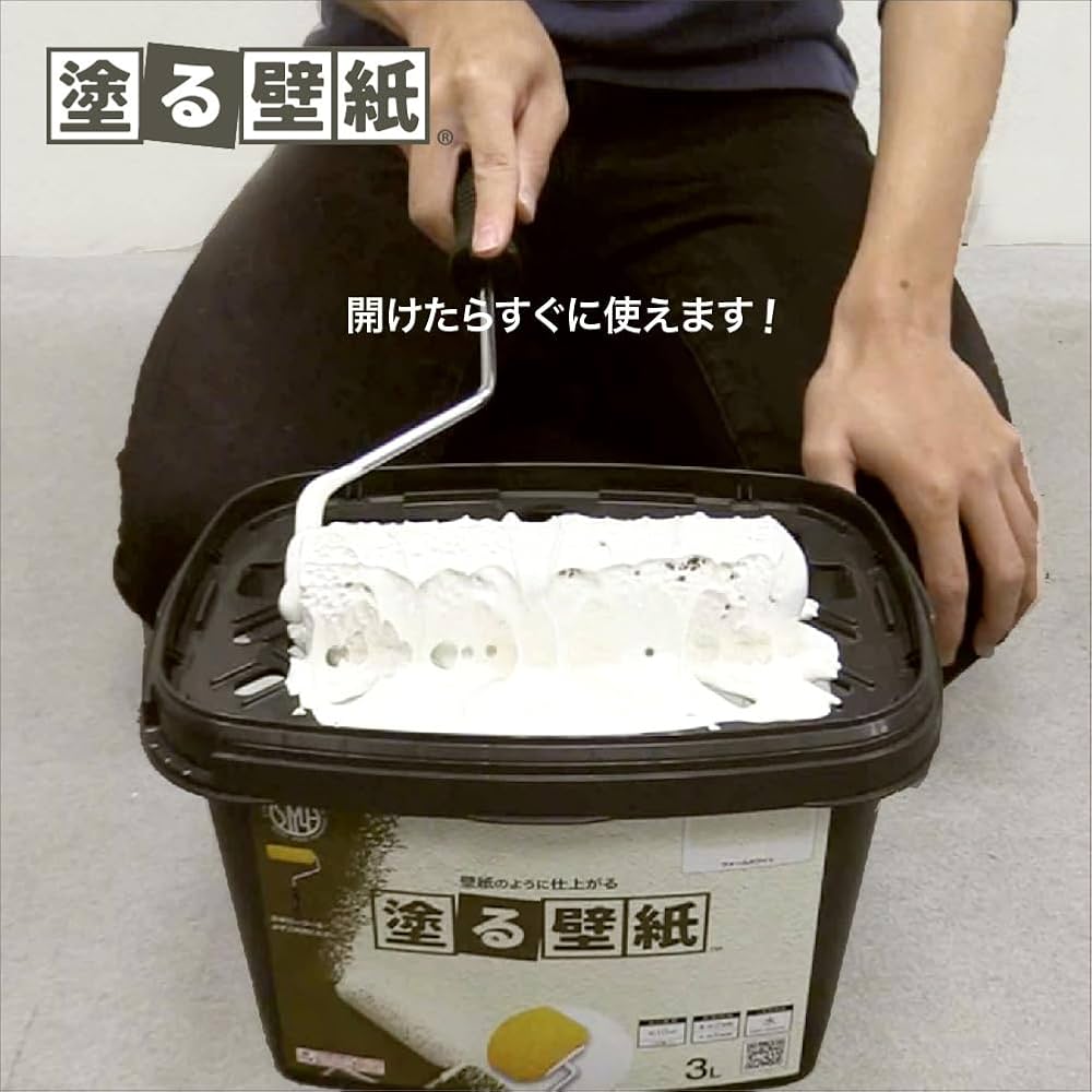 Amazon.co.jp: ニッペ(Nippe) ペンキ 塗料 STYLE 塗る壁紙 3L